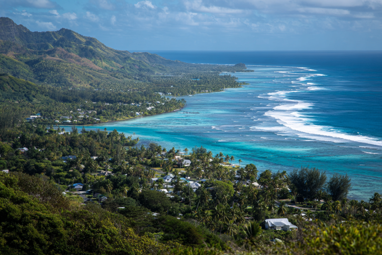 view on Rarotonga - Cook Islands